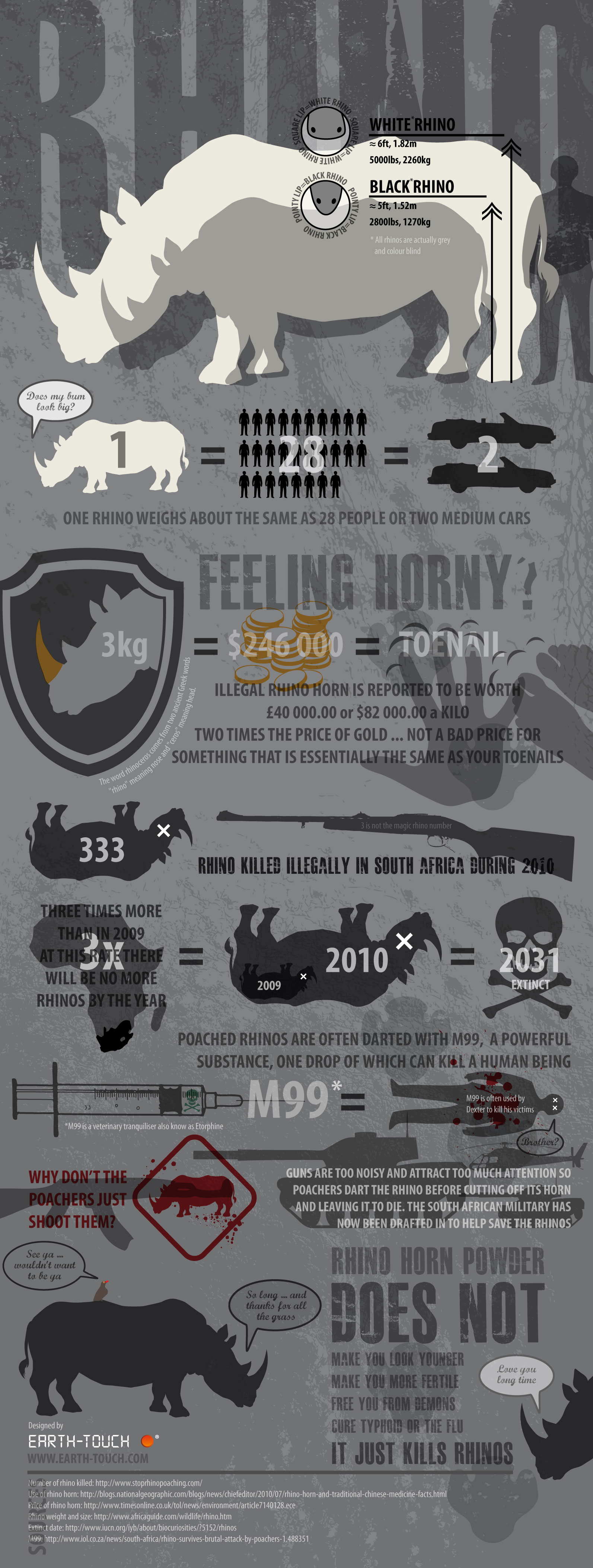 InfoGraphic on Rhino Poaching,
