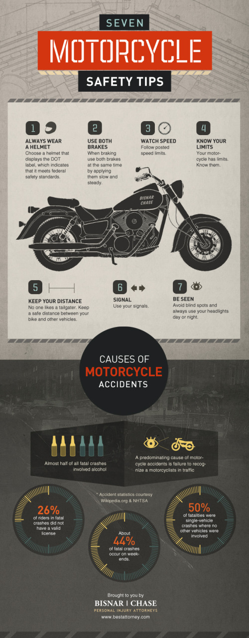 [InfoGraphic] 7 Motorcycle Safety Tips,