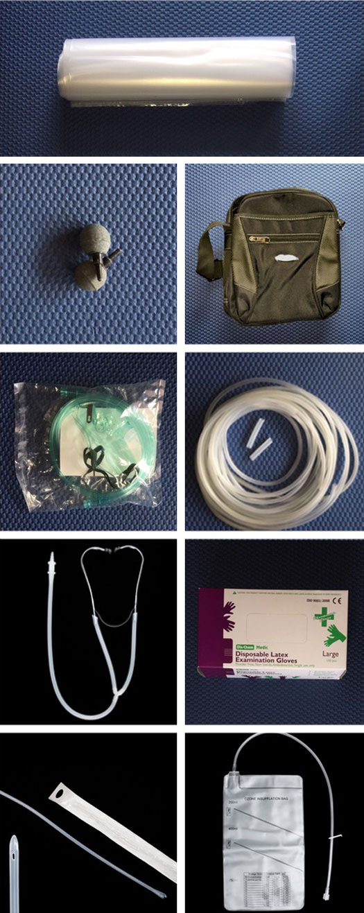 ozone insufflation kit accesories