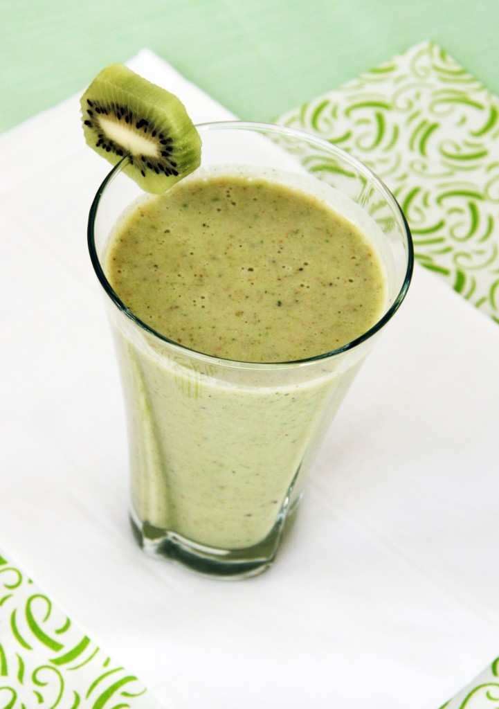 [Recipe] Kiwi & kale smoothie
