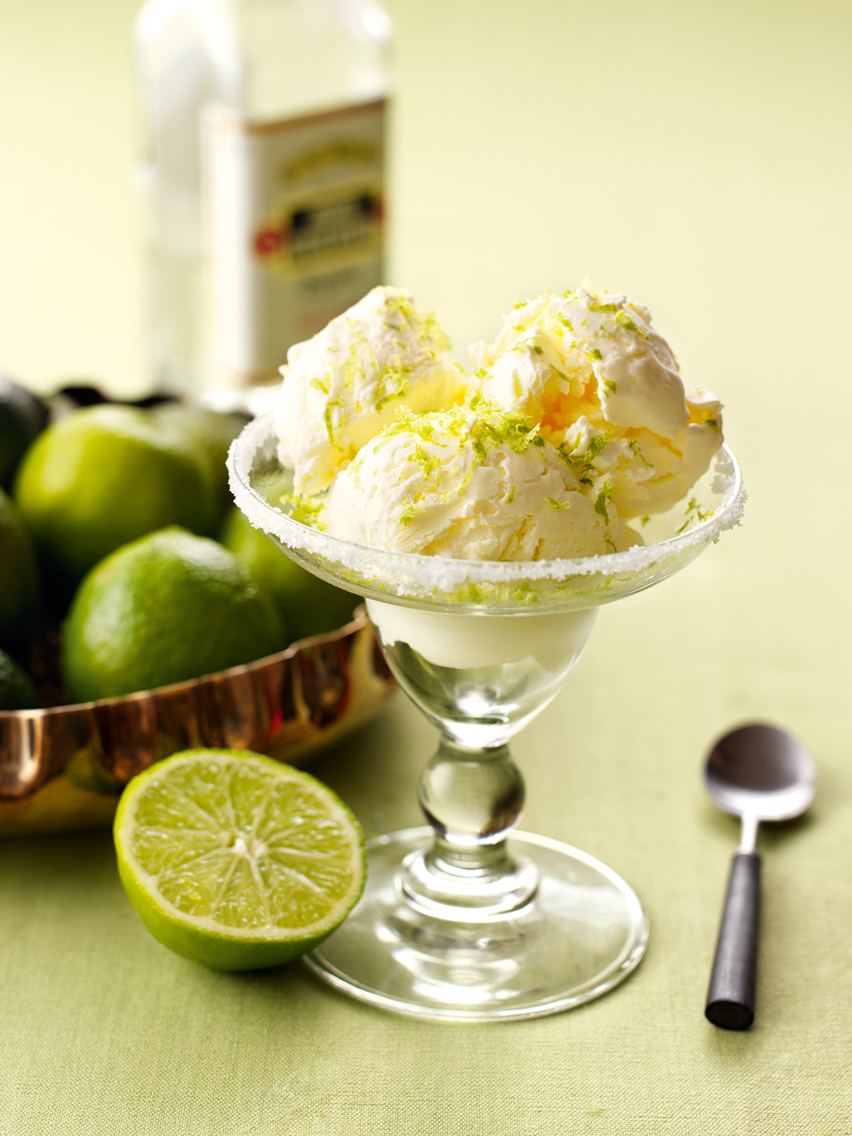 Recipe] No-churn Margarita Ice-cream