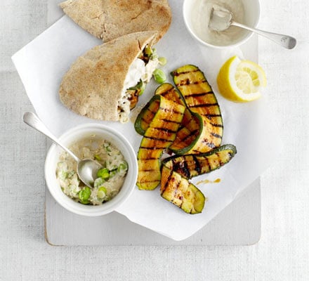 [Recipe] Spicy Courgette Pittas